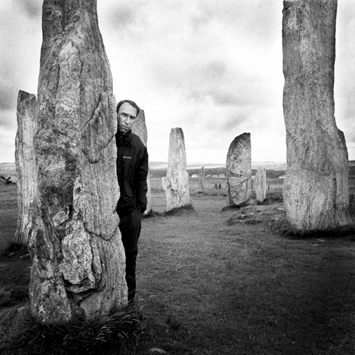 Among the stones at Callanish