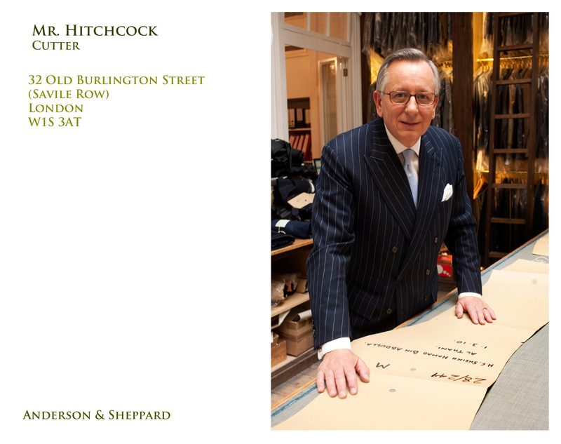 Mr Hitchcock of Savile Row - Harris Tweed tailor