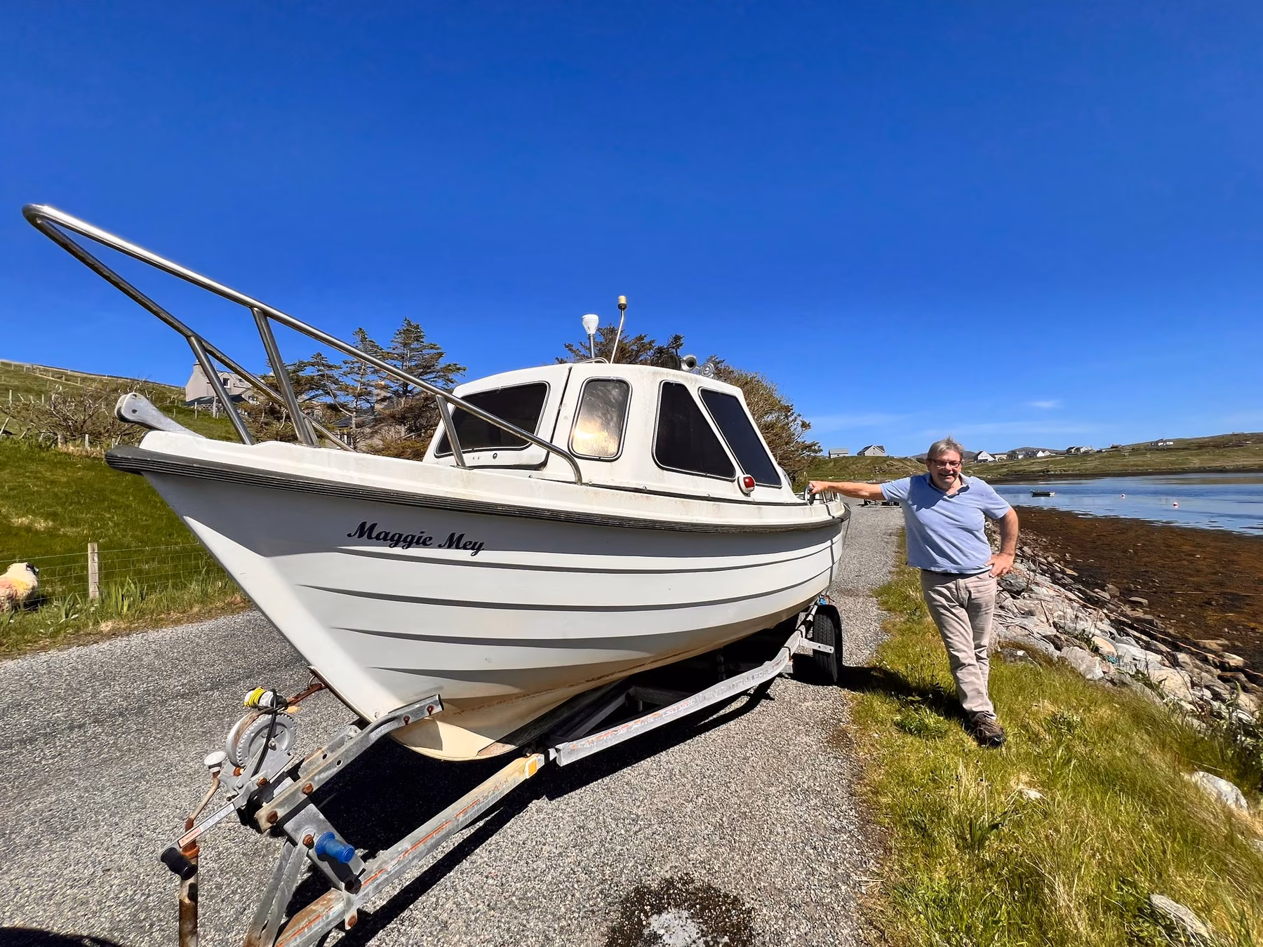 The 19ft Orkney Fastliner sea boat